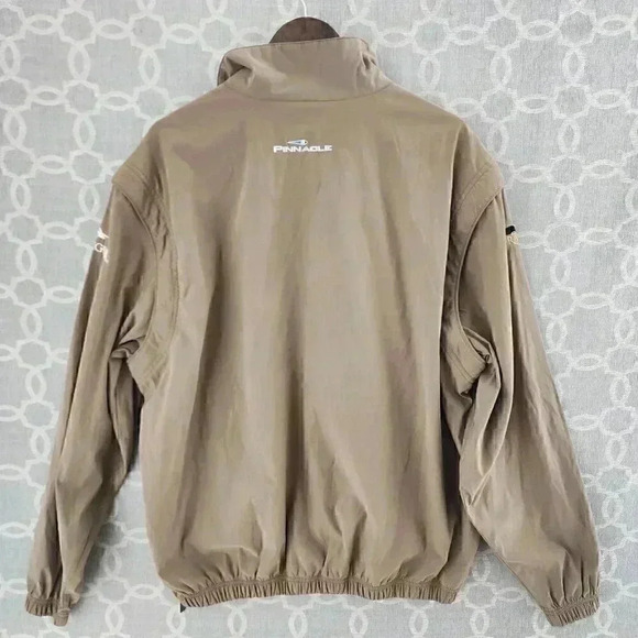 Antigua Pinnacle Zip up Mock Neck Golf Jacket Men's XL - Picture 6 of 9